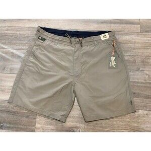 Howler Brothers Horizon Hybrid Shorts 2.0 Mens 40 X 7.5 Isotaupe Drawstring